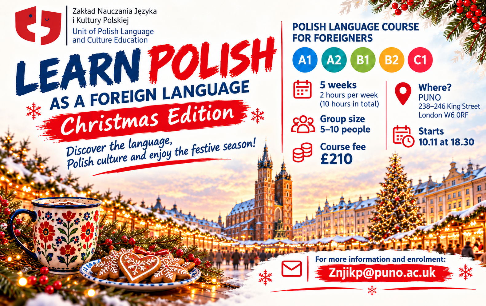 christmas polish PUNO Bootcamp